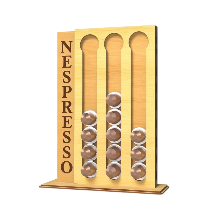 Porta-Cápsulas de Café Nespresso para Mesa em MDF - Imagem 3