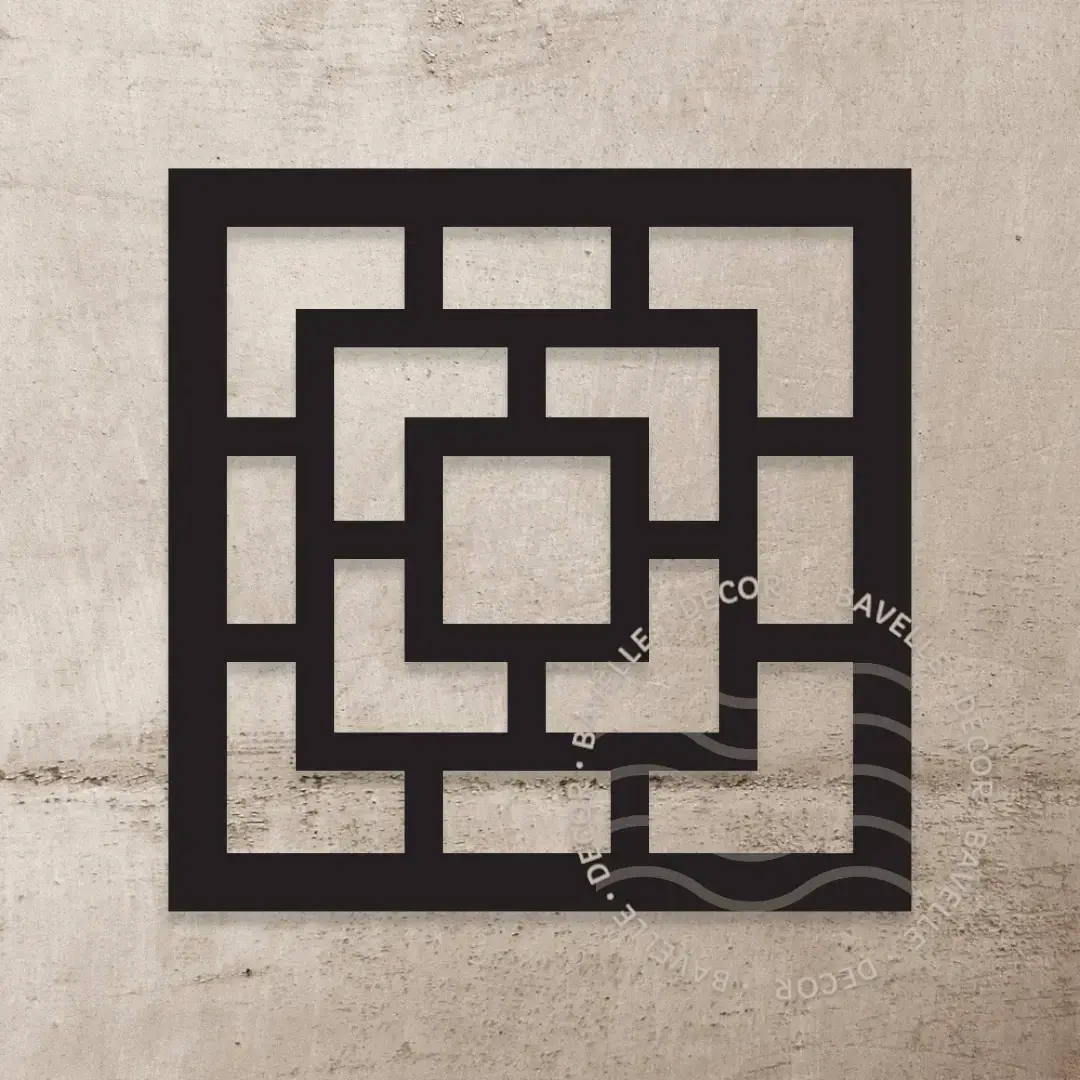 bavelle-mdf-corte-a-laser-painel-cobogo-decorativo-paredejpg-decor-1.webp Painel Vazado Cobogó MDF Preto 3mm Decorativo Ambientes - Imagem 1