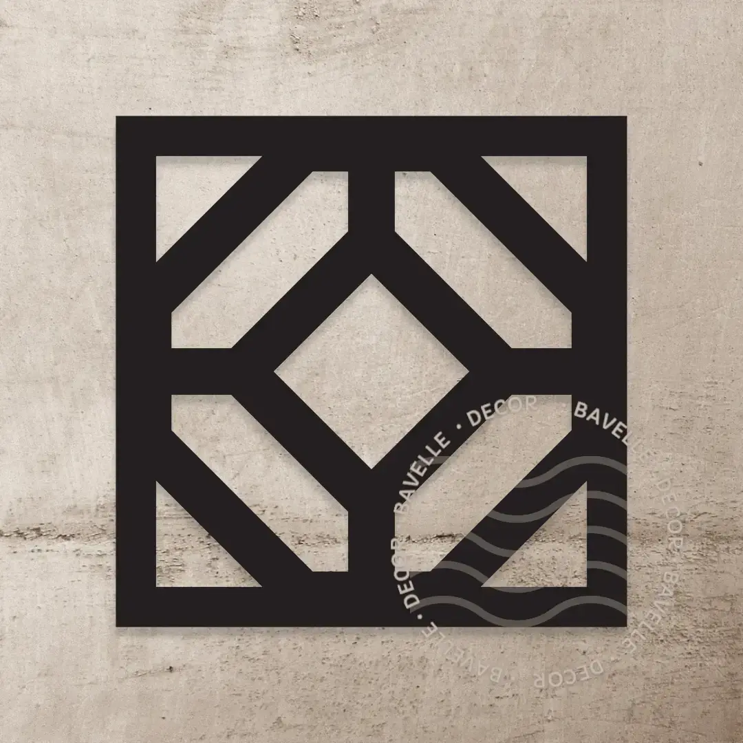 bavelle-painel-cobogo-mdf-decorativo-parede-corte-a-laserjpg-decor-1.webp Painel Vazado Cobogó MDF Preto 3mm Geométrico Moderno Decor - Imagem 1