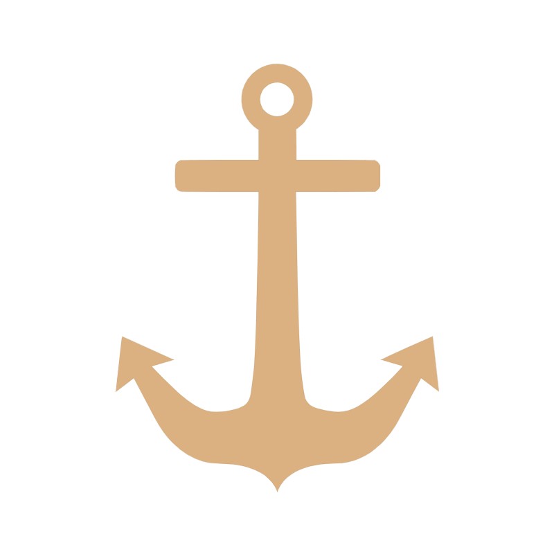 aplique-mdf-e-acrilico-ancora-nautica-marinheiro-bavelle.jpg Aplique MDF e Acrílico Âncora Náutica Marinheiro - Imagem 1