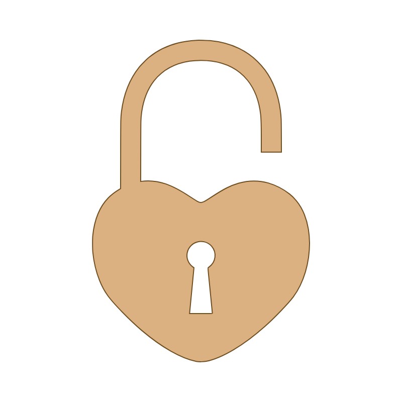 aplique-mdf-e-acrilico-cadeado-coracao-aberto-bavelle.jpg Aplique MDF e Acrílico Cadeado Coração Aberto - Imagem 1