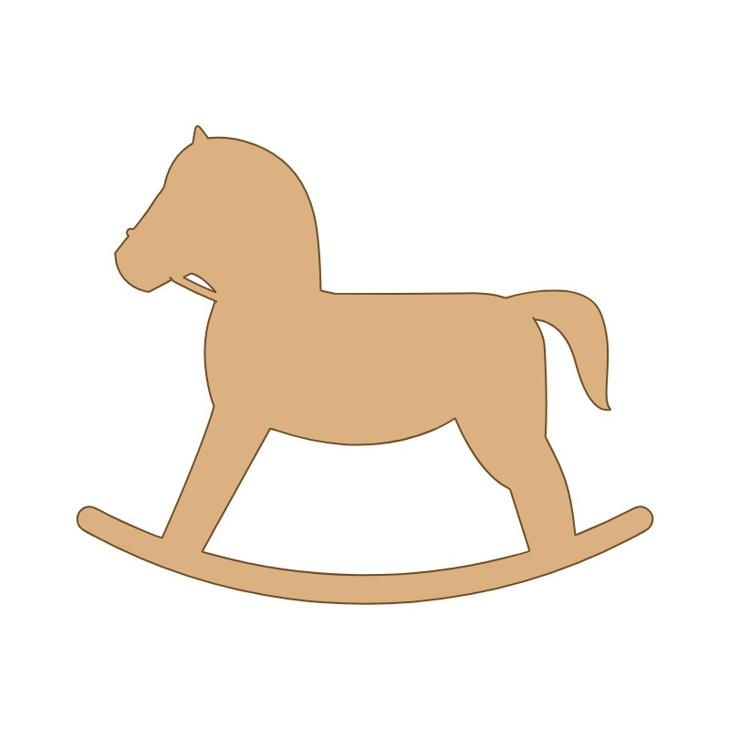 aplique-mdf-e-acrilico-cavalo-de-balanco-bavelle.jpg Aplique MDF e Acrílico Cavalo de Balanço - Imagem 1