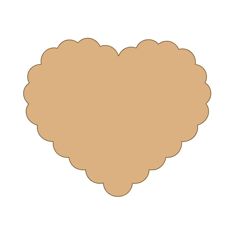 aplique-mdf-e-acrilico-coracao-com-borda-ondulada-bavelle.jpg Aplique MDF e Acrílico Coração com Borda Ondulada - Imagem 1