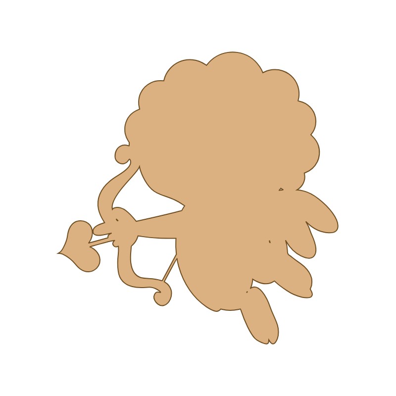 aplique-mdf-e-acrilico-cupido-do-amor-com-arco-e-flecha-bavelle.jpg Aplique MDF e Acrílico Cupido do Amor com Arco e Flecha - Imagem 1